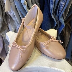 Chinese Laundry Blush Pink Ballet Flats with Bow